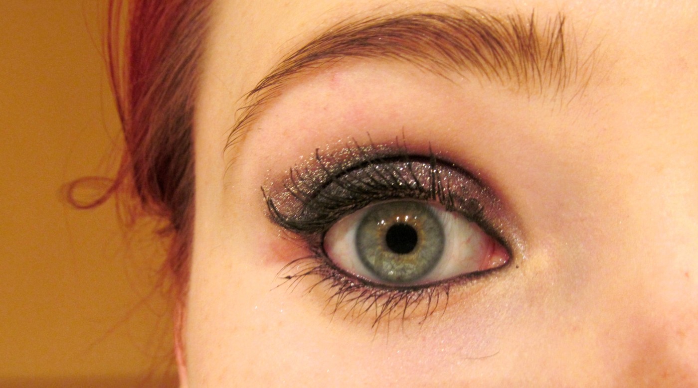 Glam Eye Makeup with Lise Watier Duo Shadow & Glitter - Liner and 