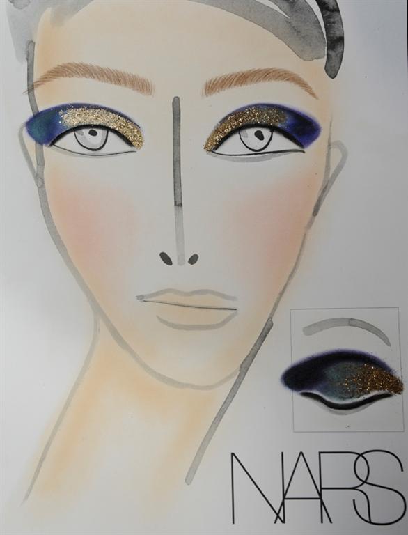 NARS AW13 Thakoon face chart - lo res