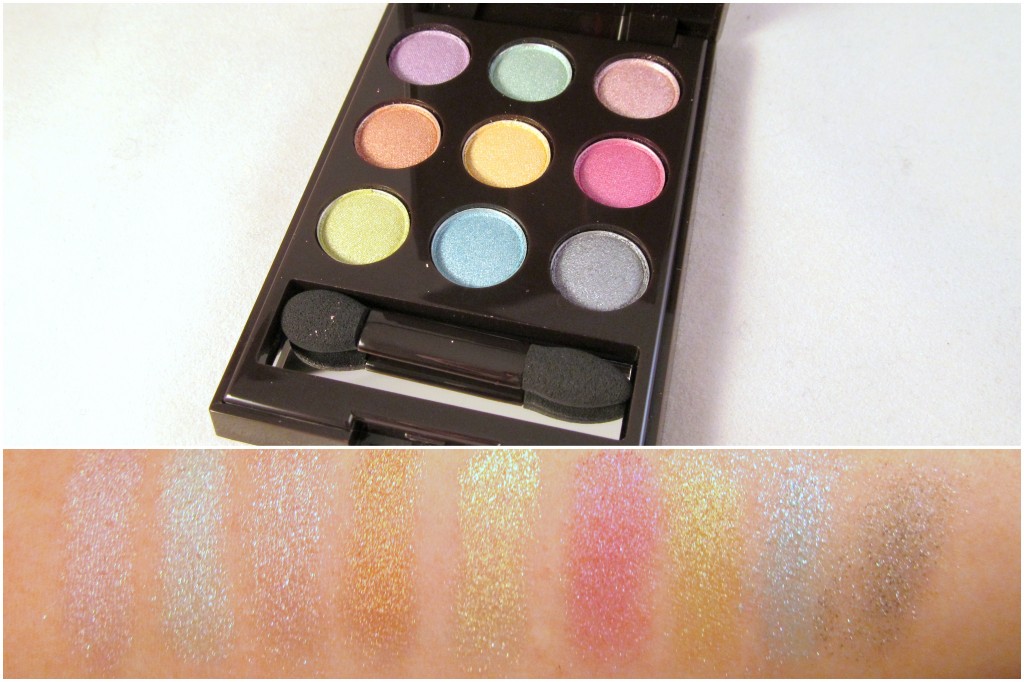 mark on the dot pastels eye color compact with swatches