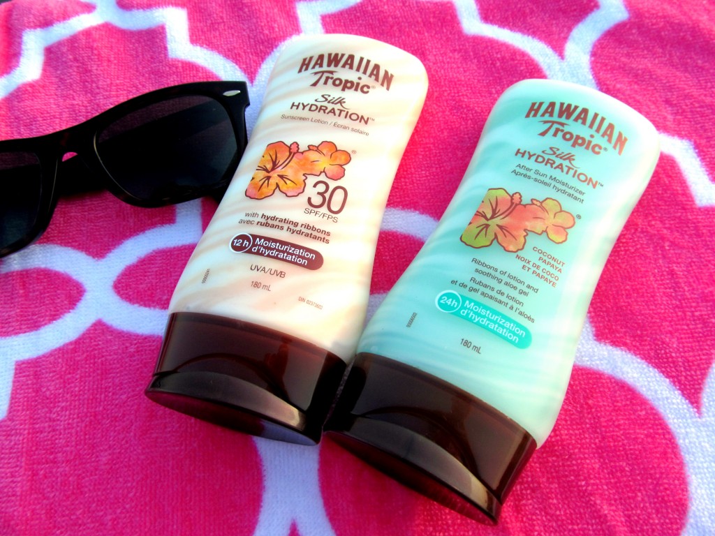 Hawaiian Tropic Silk Hydration Sunscreen Lotion & After Sun Moisturizer