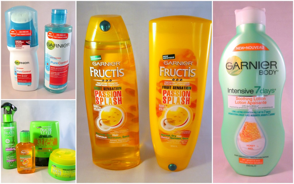 Some of the amazing Garnier products on hand
