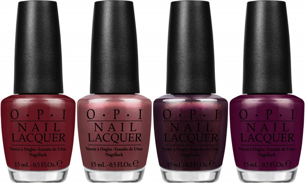 L-R: OPI Lost On Lombard, I Knead Sour-Dough, Muir Muir on the Wall, In the Cable Car-Pool Lane
