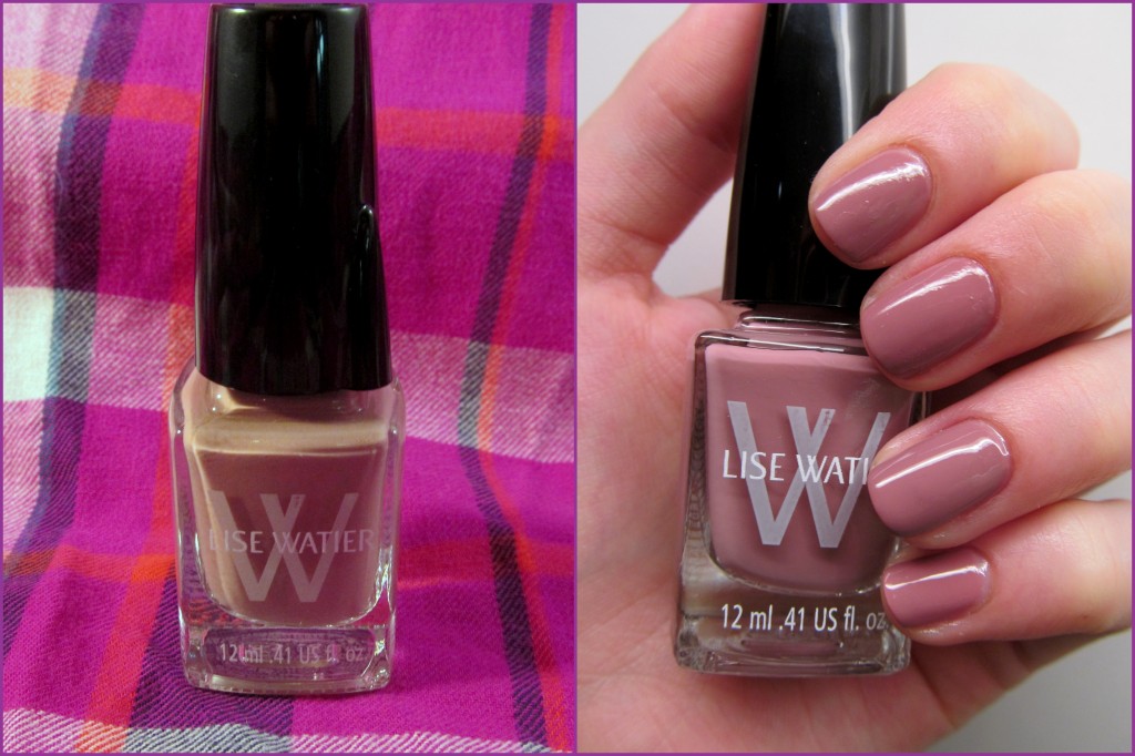 Lise Watier Nail Lacquer in Pink Plaid