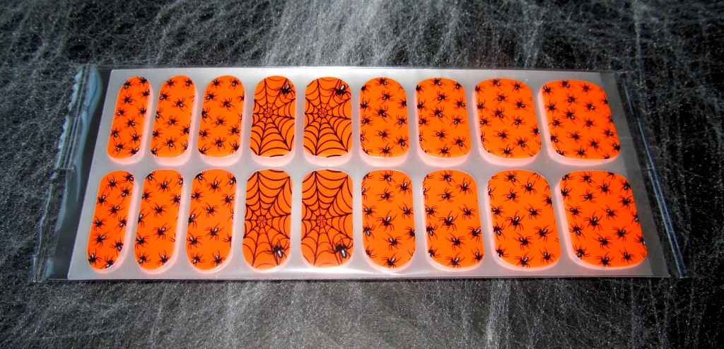 Avon Nail Art Design Strips in Orange You Scared