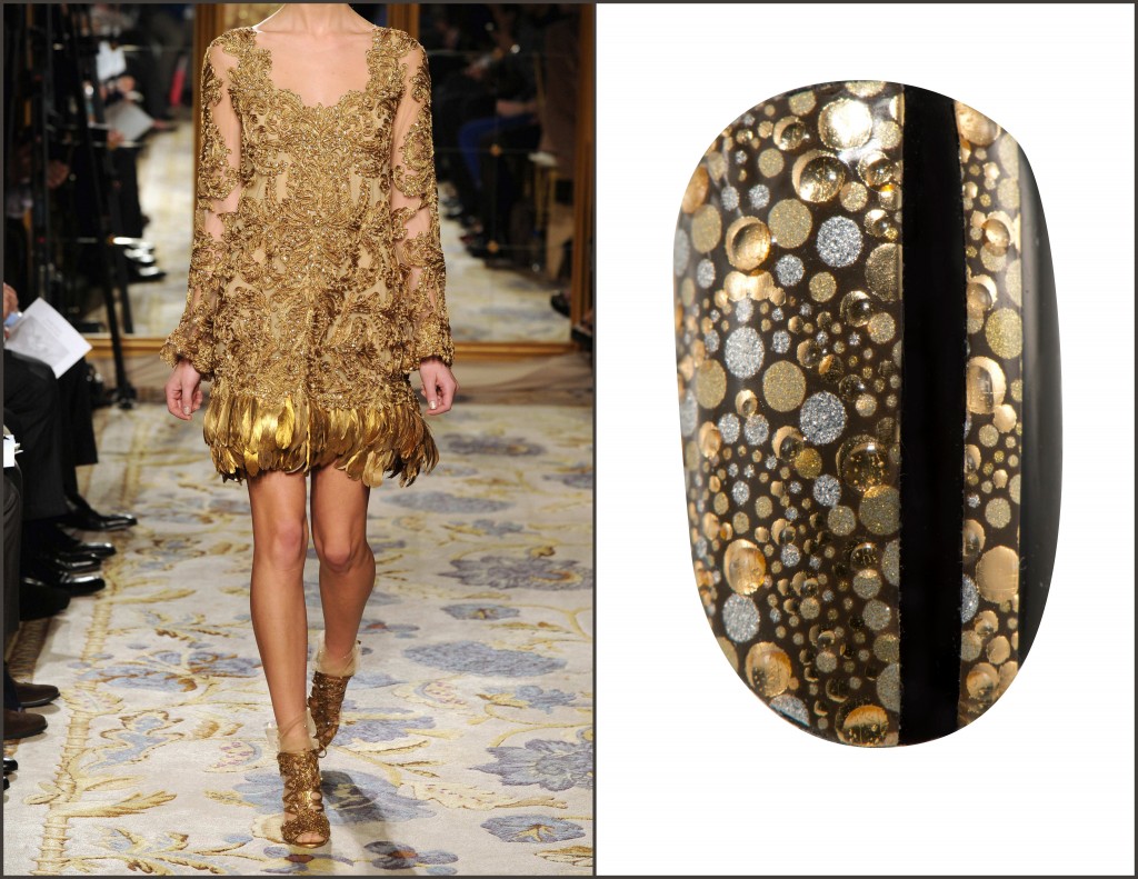 Revlon by Marchesa Nail Appliques in Golded Mosaic