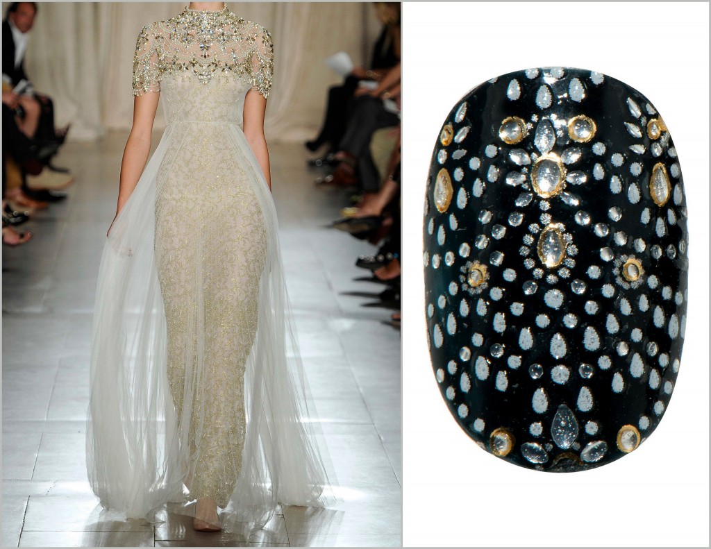 Revlon by Marchesa Nail Appliques in Beaded Couture