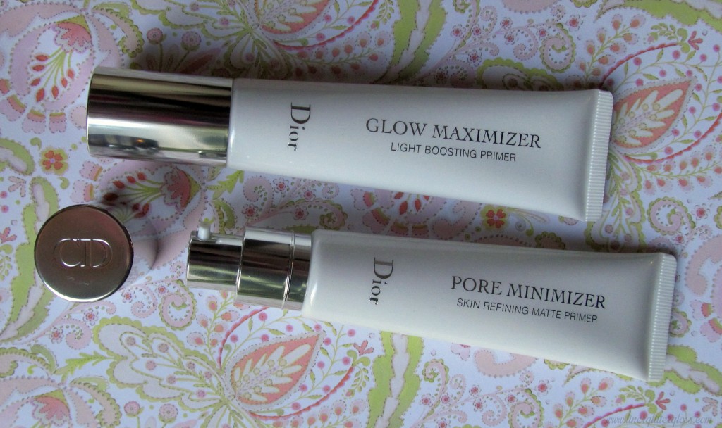 Dior Glow Maximizer, Dior Pore Minimizer, Dior primer, Dior Trianon, Dior Spring 2014