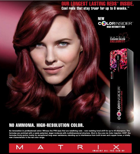 Matrix Hair Color, MAtrix Professional, Matrix High Intensity Red