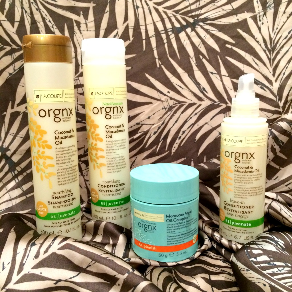 lacoupe orgnx, lacoupe orgnx coconut, lacoupe orgnx coconut and macadamia, lacoupe orgnx coconut and macadamia review, gluten free beauty products, gluten free shampoo, gluten free conditioner, gluter free hair, gluten free haircare, macadamia oil hair, coconut oil hair, best gentle shampoo, best gluten free shampoo, best gluten free conditioner, what beauty products are gluten free