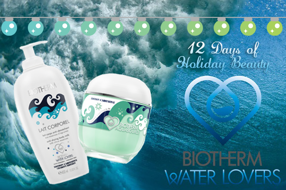 biotherm water lovers, biotherm aquasource, biotherm aquasource gel, biotherm lait corporel, biotherm water lovers 2014, biother charity edition, biotherm water lovers aquasource, biotherm charity aquasource, biotherm aquasource 2014, biotherm charity lait corporel, best face moisturize, deep hydration moisturizer, liner glitter gloss, biotherm contest, biotherm giveaway 2014, 12 days of holiday beauty, luxemas, canadian beauty blog, canadian beauty contest