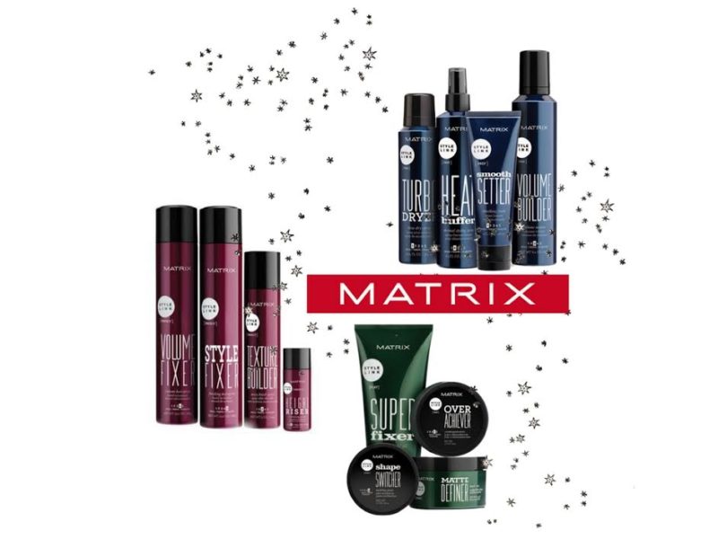 matrix haircare, matrix hairspray, salon hairspray, hair product for volume, texture hair spray, hair volume powder, how to get holiday ready hair