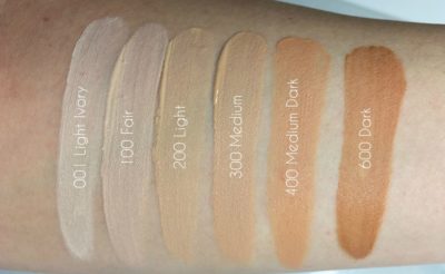 Rimmel Lasting Finish Breathable Foundation Review + Swatches