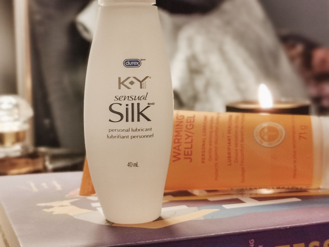 K-Y Sensual Silk Personal Lubricant