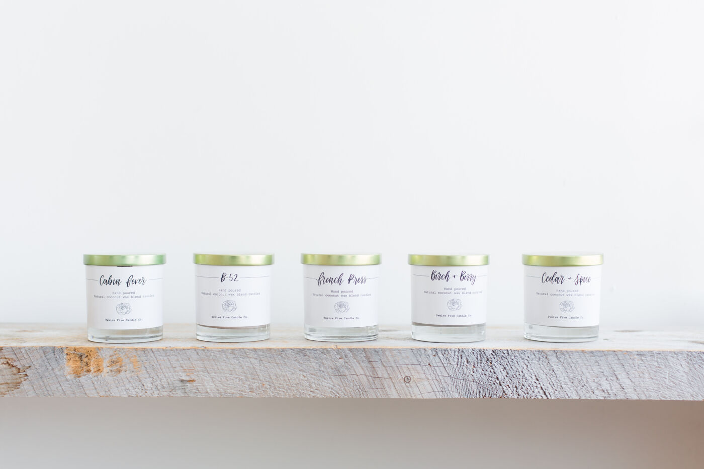 twelve five candle co. hand poured candles